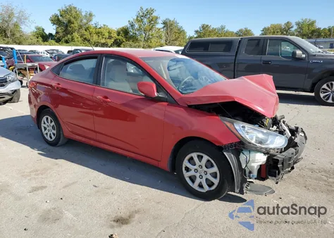 2012 Hyundai Accent Gls из США, поврежденный, VIN KMHCT4AE7CU210724